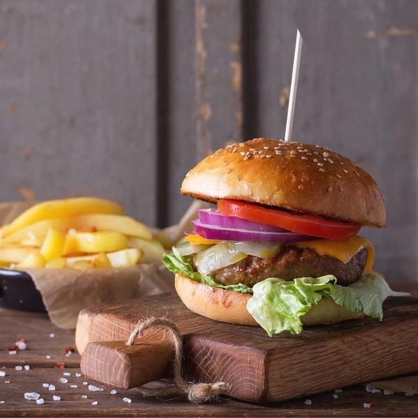 The Best Minted Lamb Burger Recipe