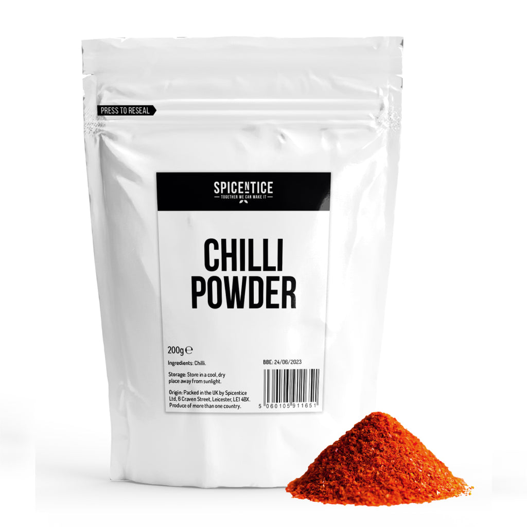 Bulk Chilli powder 100g - 1kg resealable pack – UK supplier