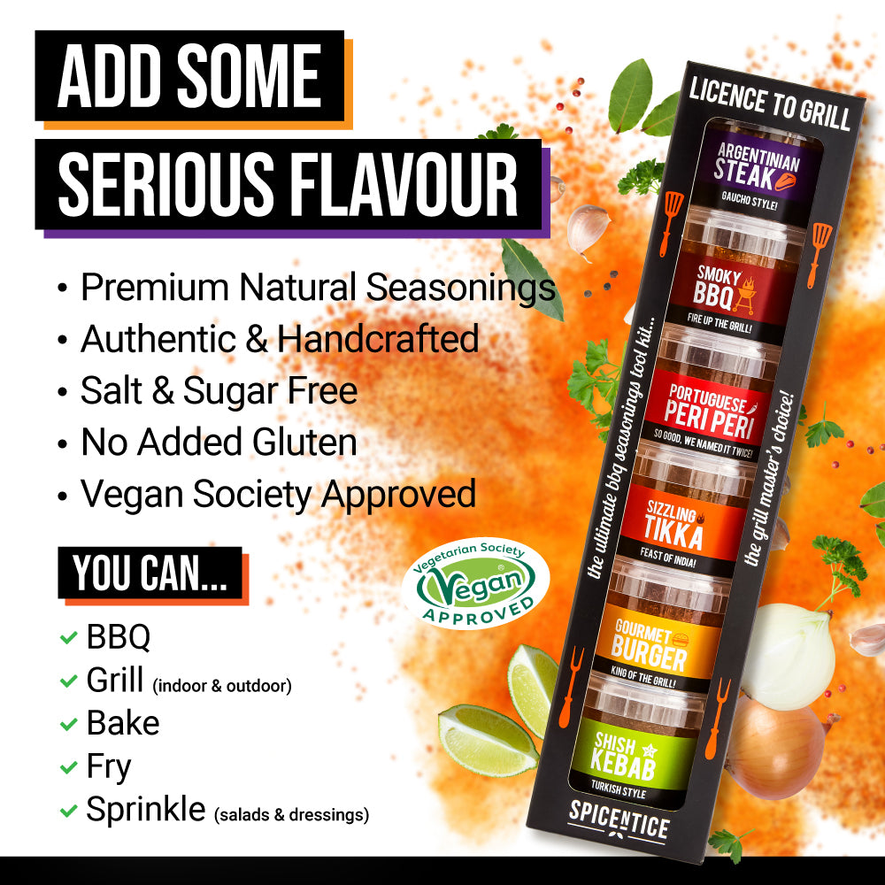 The Ultimate bbq Grill Seasoning Set Licence To Grill