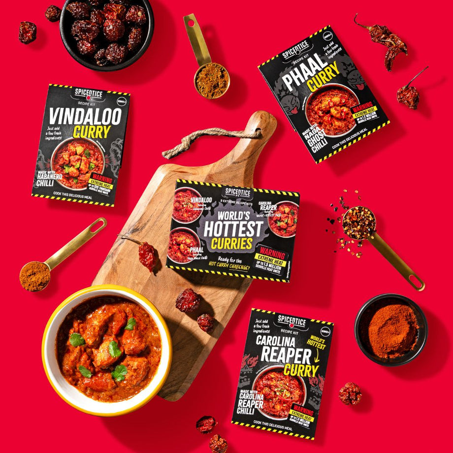 World's Hottest Curry Collection Gift Box – SPICENTICE LTD