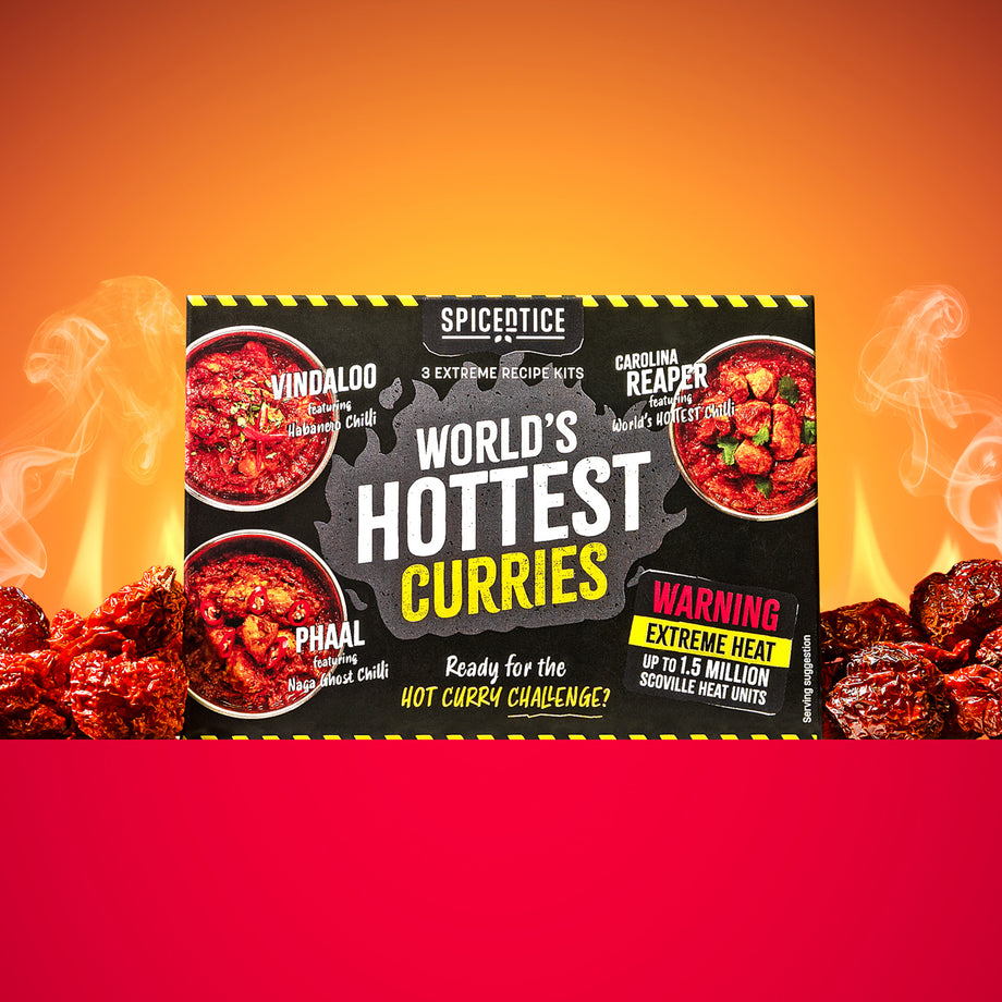 World's Hottest Curry Collection Gift Box – SPICENTICE LTD