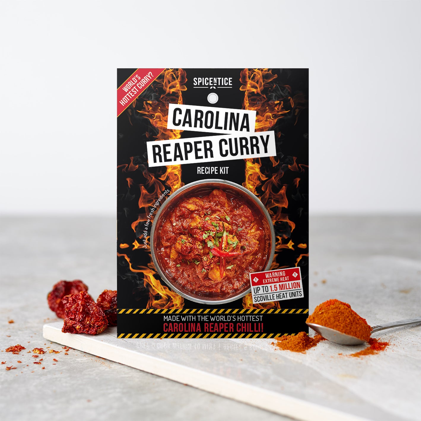 Carolina Reaper Curry Recipe Kit - World's Hottest Curry