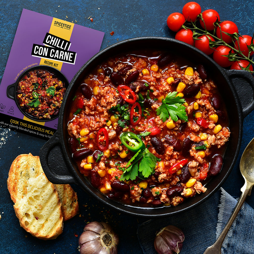 Chilli Con Carne with Mayan Chocolate Recipe Kit