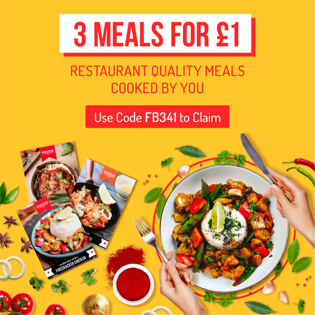 Facebook Exclusive Offer - 3 Meal Kits for £1