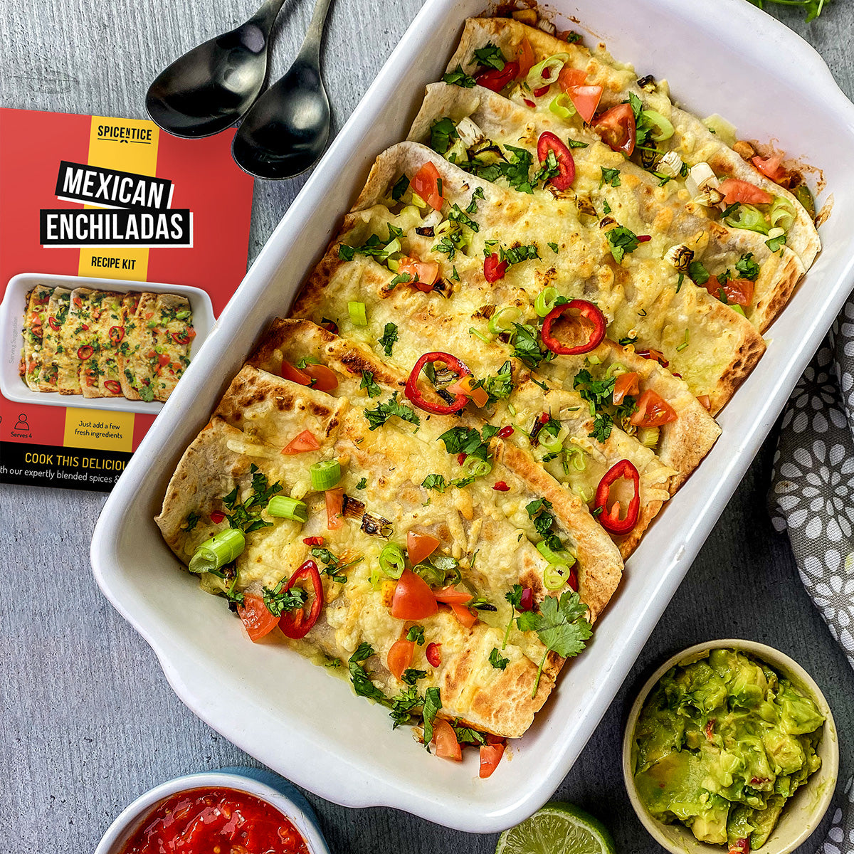 Vegan Enchiladas Recipe and Spices SPICENTICE