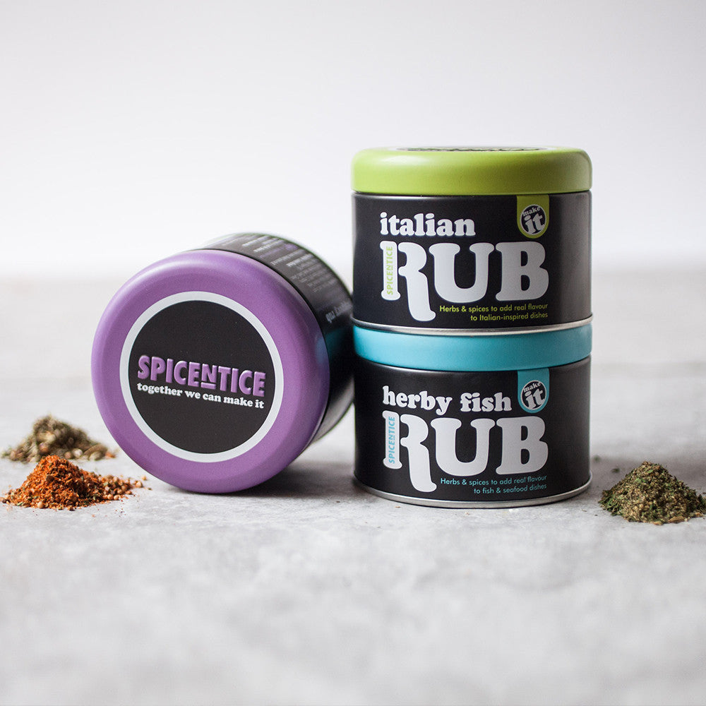 Limited edition - Spice Rub Tins | Easy Recipe | Spice Meal Kits | SPICE N TICE