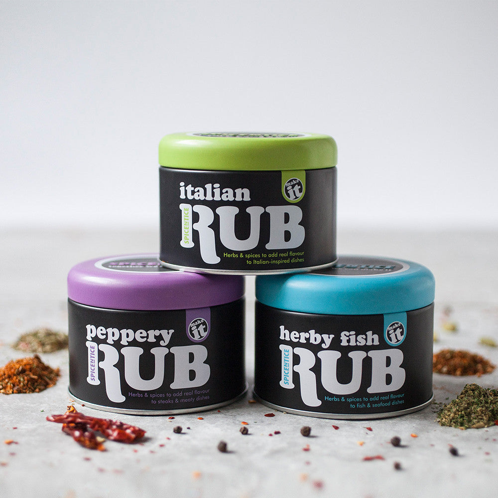 Limited edition - Spice Rub Tins | Easy Recipe | Spice Meal Kits | SPICE N TICE