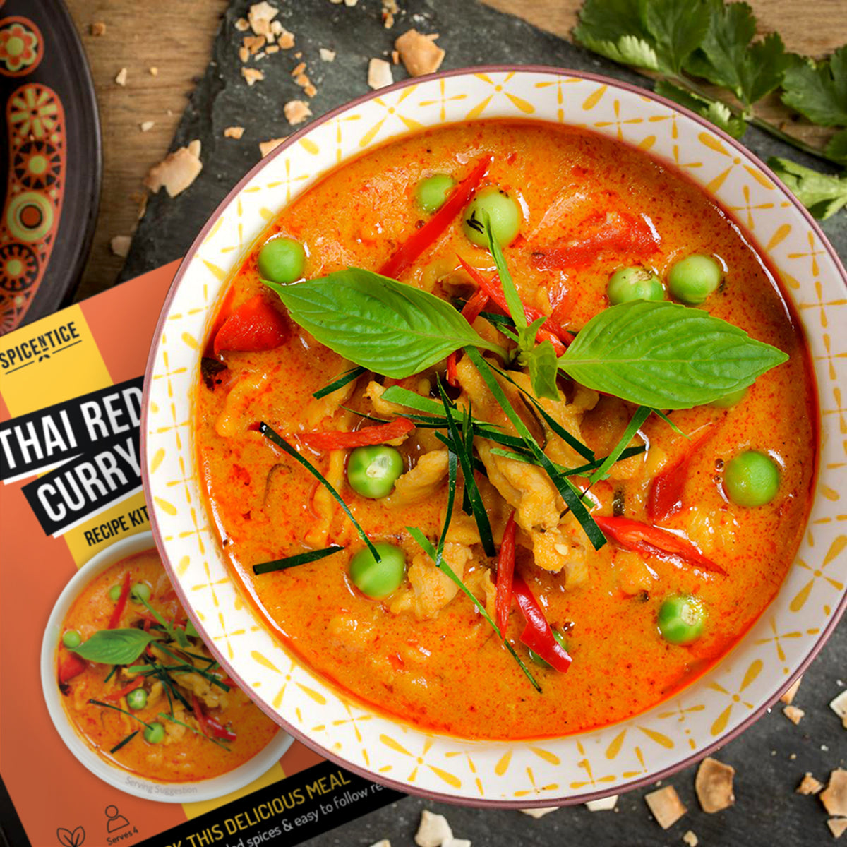 HOT Chicken One Pot Thai Red Curry Thai Red Curry Recipe Kit