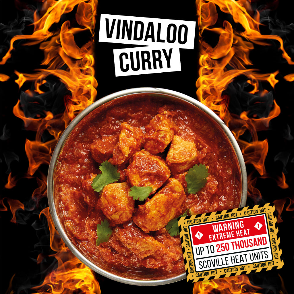 Hot Vindaloo Curry made with Habanero chilli Recipe Kit